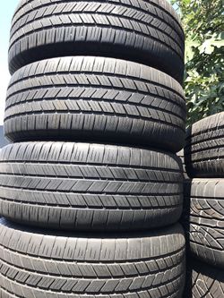 Tires 255-55r18 Goodyear