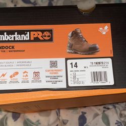 Timberland Pro: Boondock 6” Soft Toe Waterproof Boots, Size: 14W
