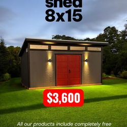 Chicago shed 8x15
