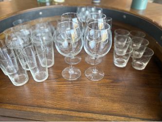 Vintage Princess House Heritage Crystal Glassware Set – 26 Pieces (1980s–1990s)