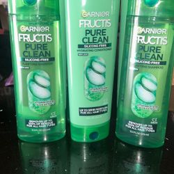 Garnier Fructis Shampoo  & Conditioner  5 Set 