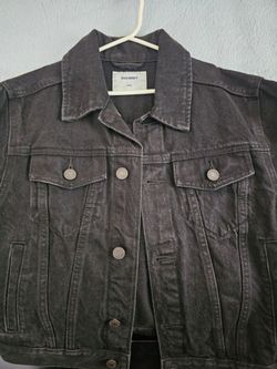Black jean jacket