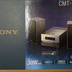 NIB Sony CMT-BX1/HDC-CBX1  Micro Hi-Fi Component System 