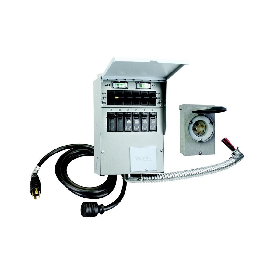Reliance 306LRK 6-Circuit Transfer Switch Kit