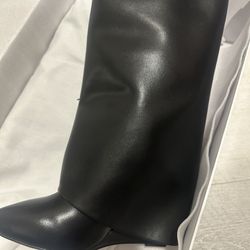 Givenchy Black Leather Boots