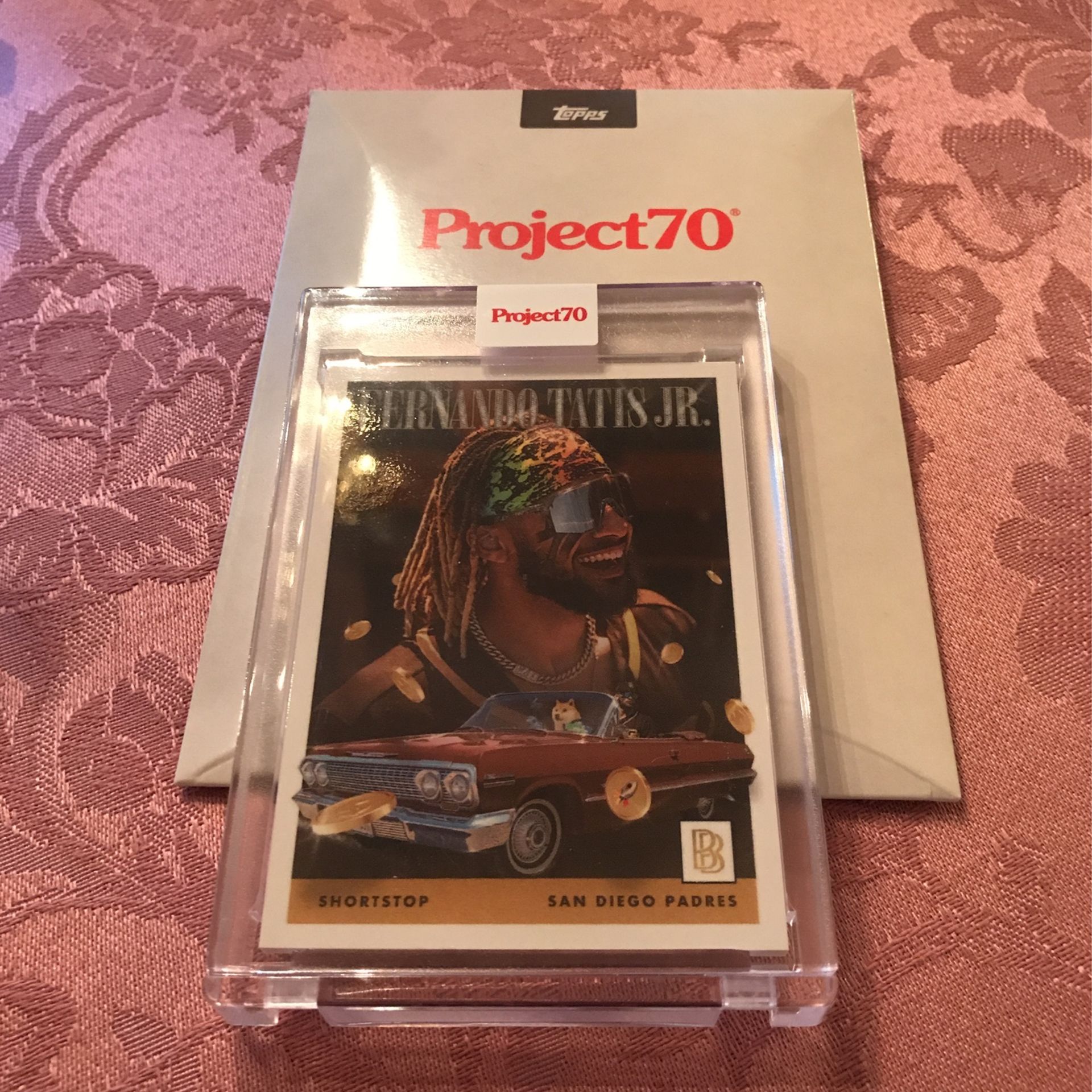 Topps Project 70 Card (contact info removed) Fernando Tatis Jr. Doge by Ben Baller🔥