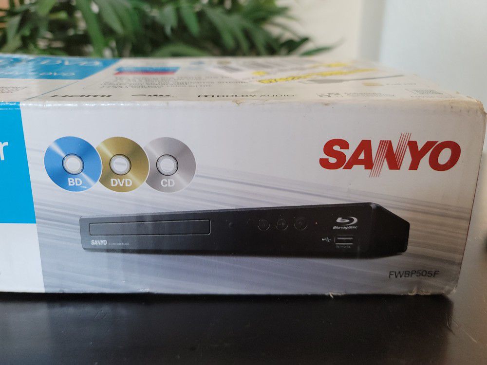 Sanyo blue-ray dvd player
