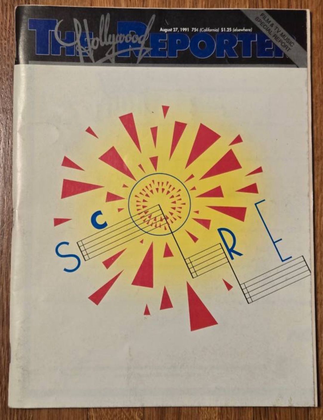 The Hollywood Reporter Weekly International Edition, August 27, 1991