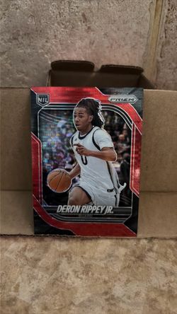 2025 Panini Prizm Deron Rippey Jr Red Pulsar 266/299