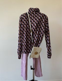 New with tag Turtleneck with an abstract print WORTHINGTON