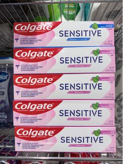 COLGATE SENSITIVE TOOTHPASTE 6.0 OZ $2.50 EACH