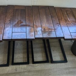 Coffee Table With Side Tables