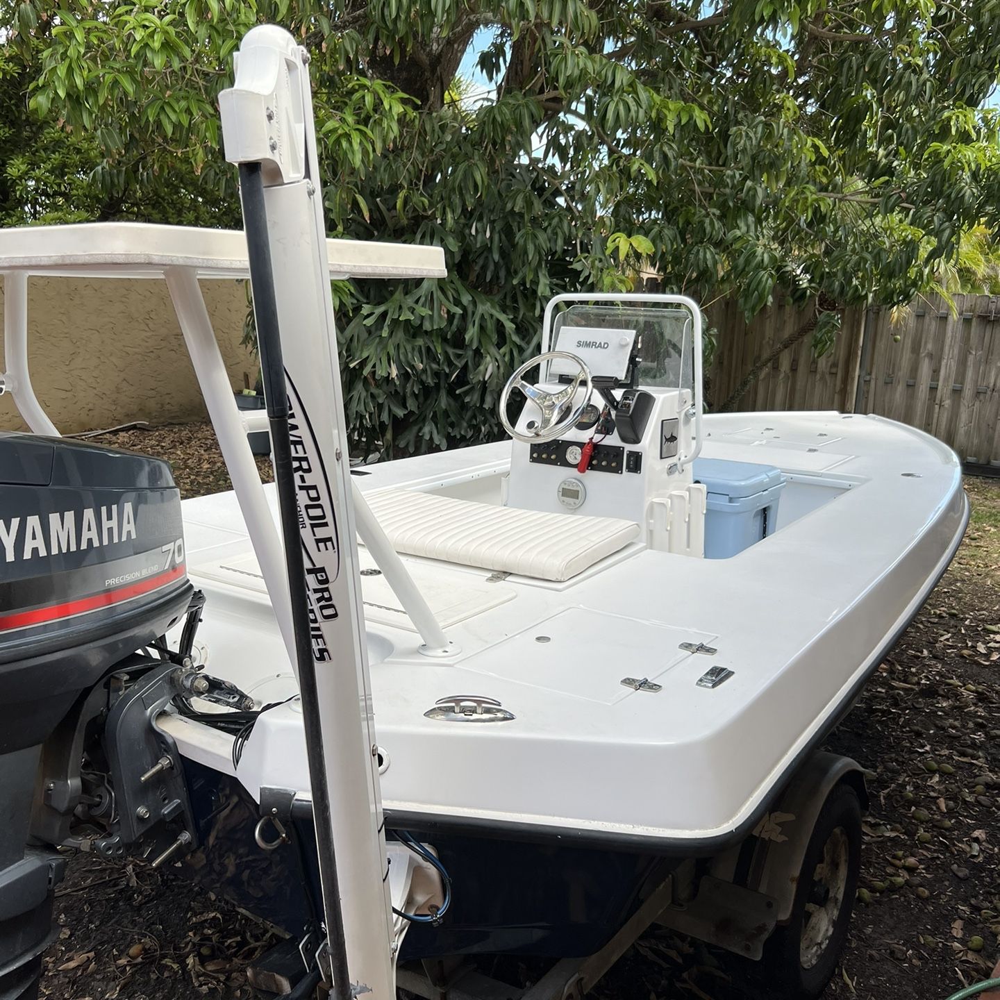 16 Ft Sailfish Flats Boat 1996