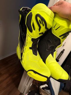 Alpinestars Supertech R YELLOW size 43 eu 9 us