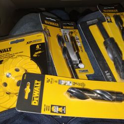 Drill Bits And Grinder Wheel Dewalt