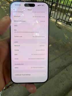 Blue iPhone 17 pro max 256gb unlocked