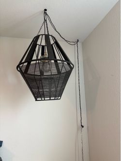 Funky lantern style lamp