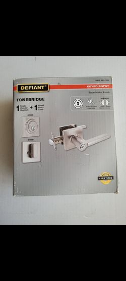 Defiant Tonebridge Entry lock set