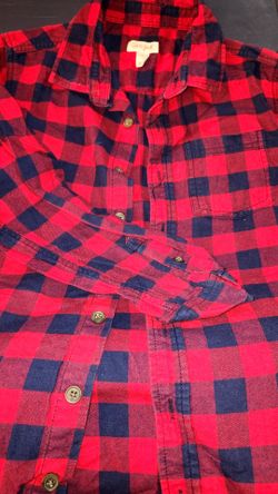 Boys Checkered Long Sleeve