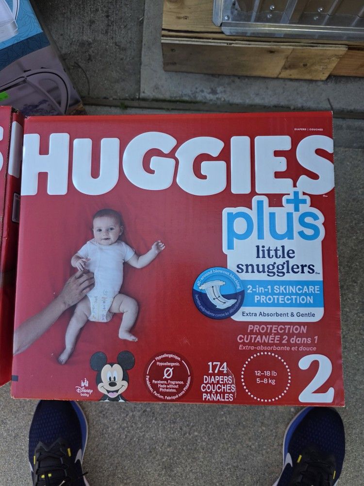 Huggies Plus+ 2 174 Count