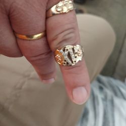 Anillo De 14 Kilates Quinceañera #6 o 7  