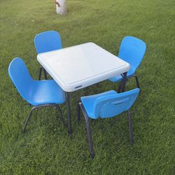 Lifetime Table And Chairs 