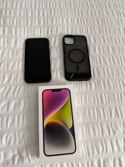 Apple iPhone 14 with Case and Box