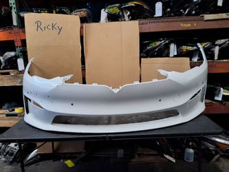 2021-2022-2023-2024-2025 TESLA MODEL S FRONT BUMPER OEM USED #11637