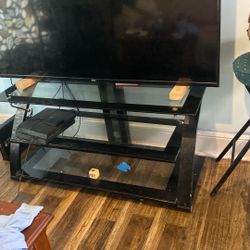 Glass Tv Table 