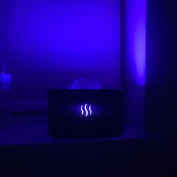 Compact Air Purifier with RGB Ambient Light – Quiet, Modern Design