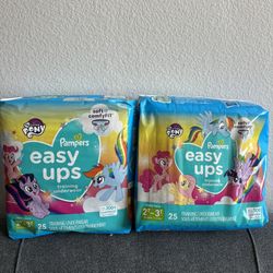 Pampers Easy Ups 2T-3T (50 Total)