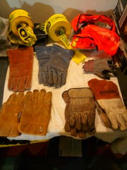 Gloves welding electrical miscellaneous gardening