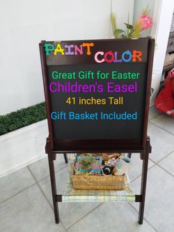 EASEL CHILDS WITH SUPPLIES NEW GREAT EASTER GIFT OR BIRTHADAY PICK UP FTPIERCE