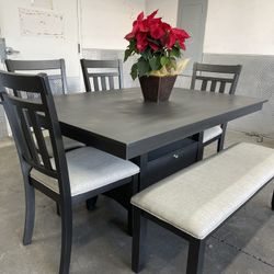Dining Table Set  Fully Refinished