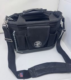 Klein Tools 12 Pocket Tool Tote with Shoulder Strap