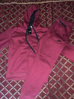 Nike jogging suit sz large