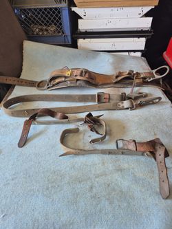 Tree Safety Belt And Safty Rope With Snap Hooks and Cleats