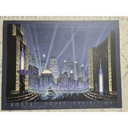 Robert Hoppe Exhibition City For Conquest Litho Print Signed Ltd Edition 