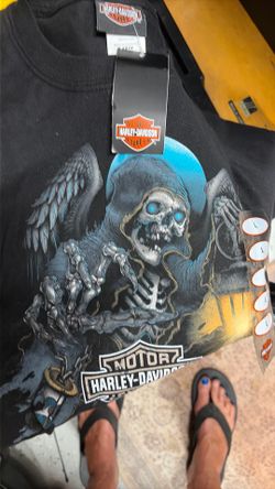 Large Harley tshirt new