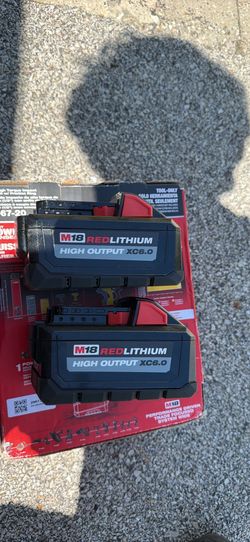 Milwaukee m18 6.0 high output