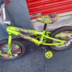Ninja Turtle Kids Bike Size 16
