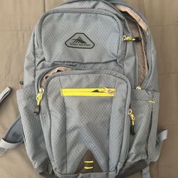 High Sierra Blue Hiking Backpack