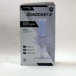 HyperX QuadCast 2 20Hz - 20kHz Microphone QDCO02 Frost White