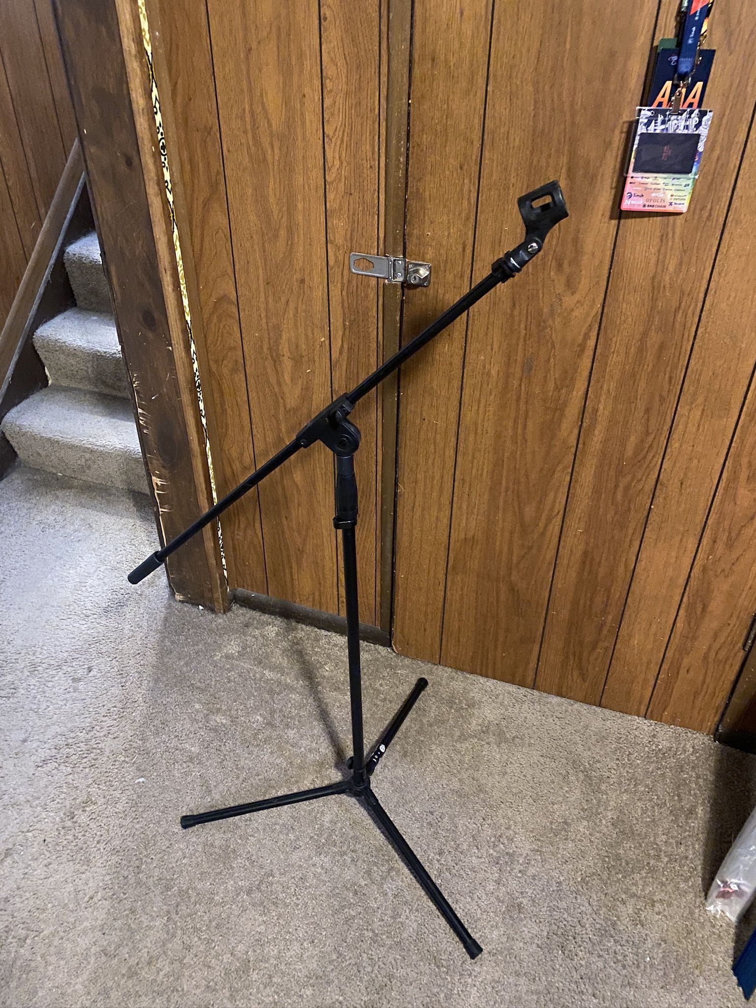 Microphone Stand w/boom Arm