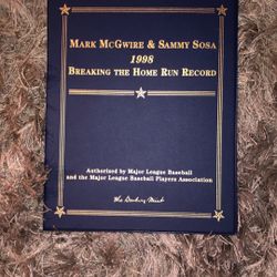 Mark McGwire&Sammy Sosa 1998 Record Cards 