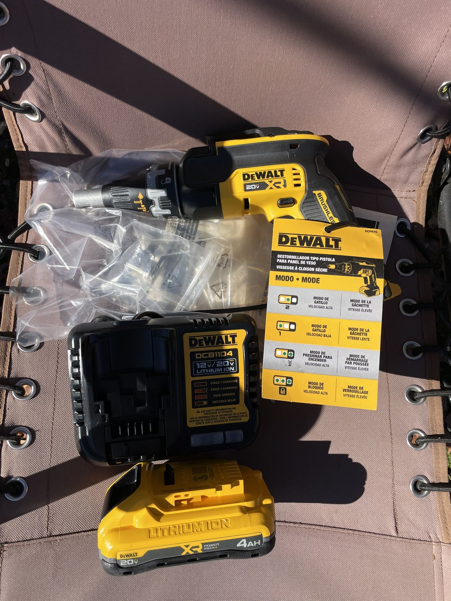 New DeWalt Drywall Screw Gun Set