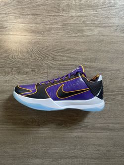 2020 Nike Kobe Protro 5 Lakers ‘5x Champ’ Purple Men’s Size 10.5