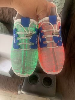 Dodgers Light Up Shoes