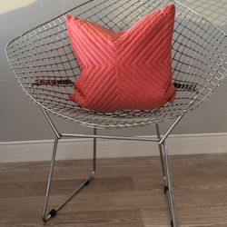 Contemporary Chair in Chrome