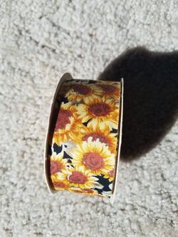 New sunflower or hydrangea ribbon (1GD)